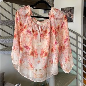 Graham and Spencer Floral Silk Blouse